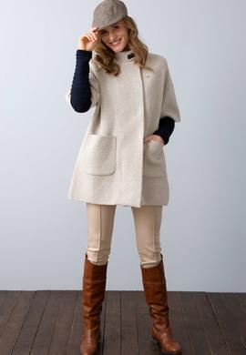 Beyaz Triko Hırka - 50193834002