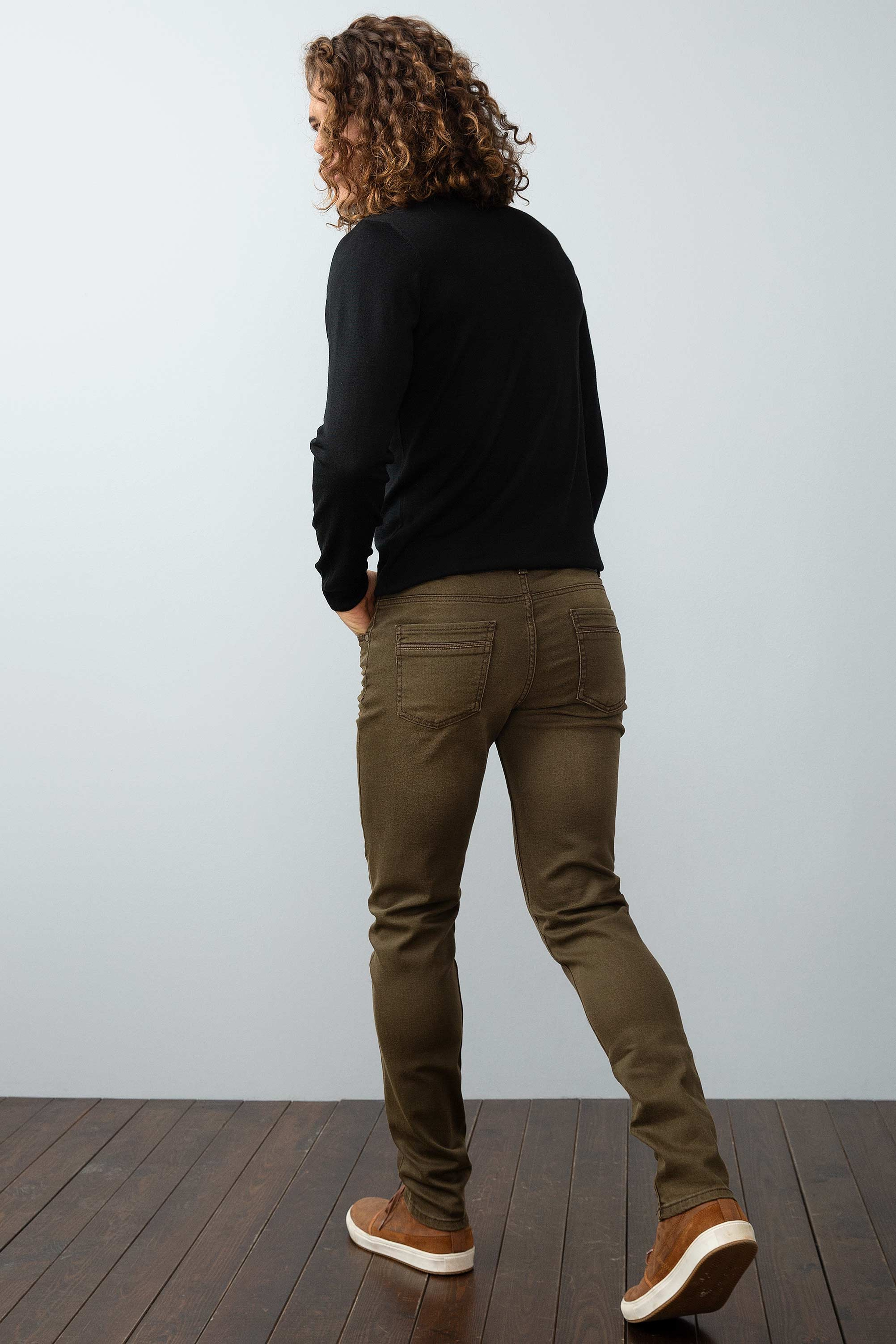 Yeşil Denim Pantolon - Image 2