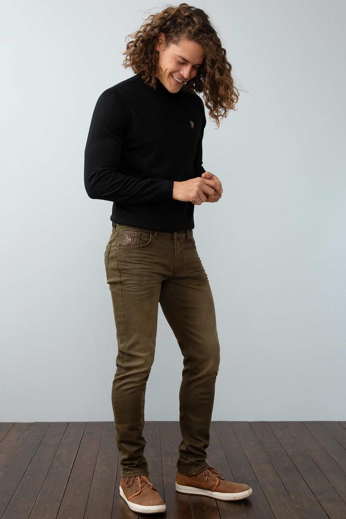 Yeşil Denim Pantolon