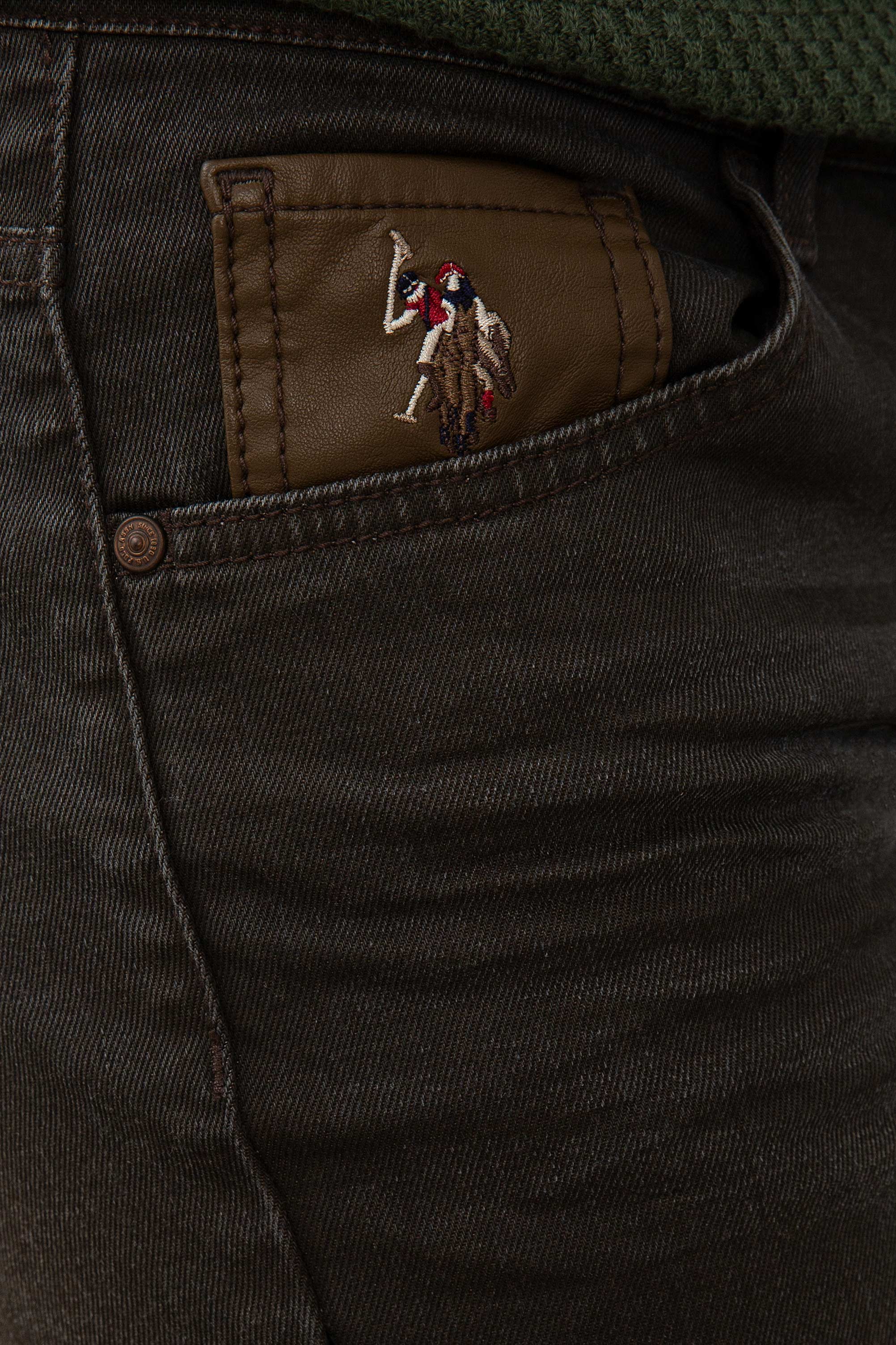 Kahverengi Denim Pantolon