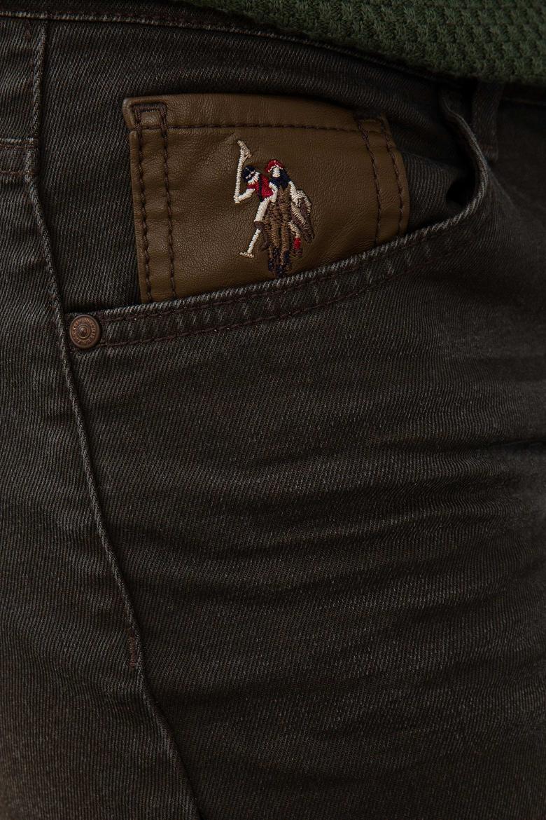 Kahverengi Denim Pantolon - 50194269004