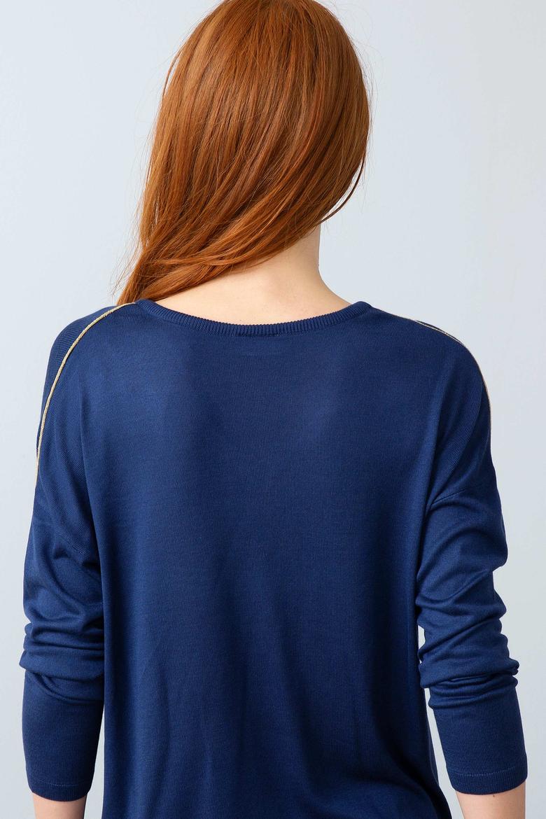 Lacivert Triko Kazak - 50194306018