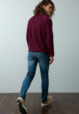 Yeşil Denim Pantolon - 50194308014