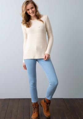 Beyaz Triko Kazak - 50195298016