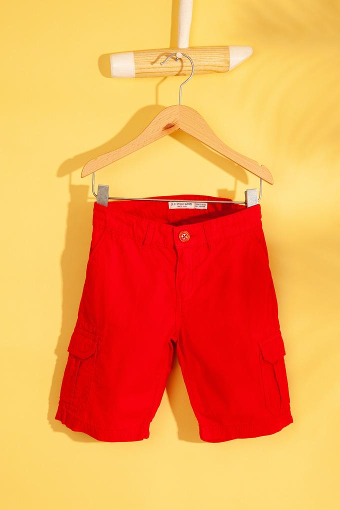 Erkek Çocuk Kırmızı Şort