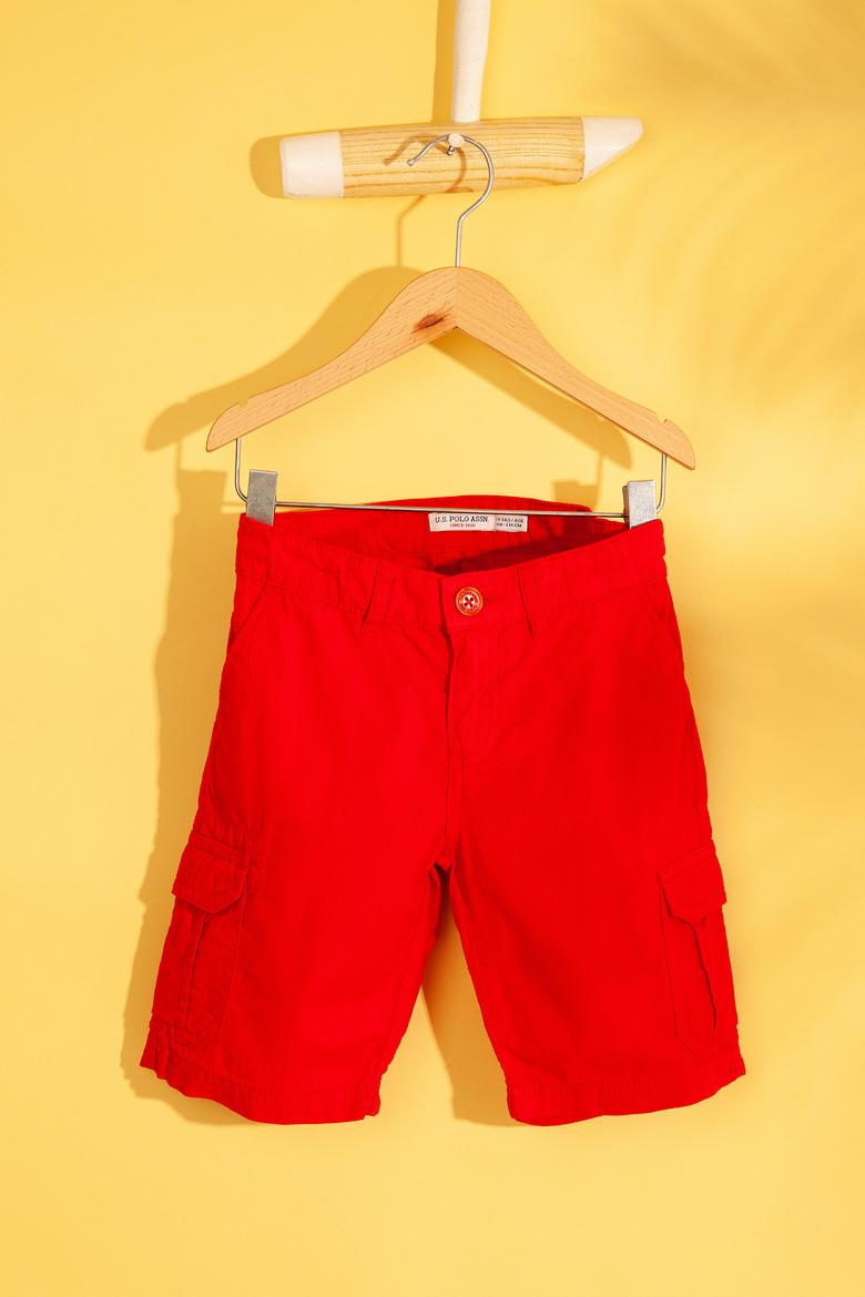 Erkek Çocuk Kırmızı Şort