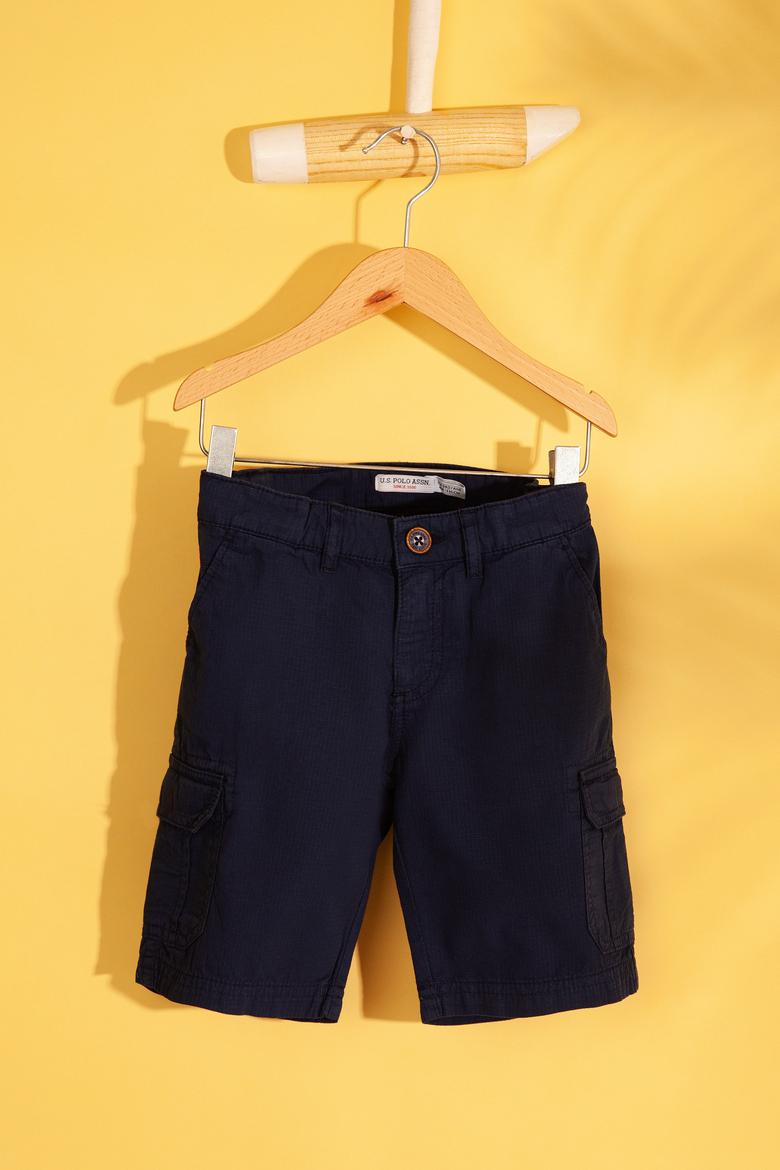 Erkek Çocuk Mavi Şort