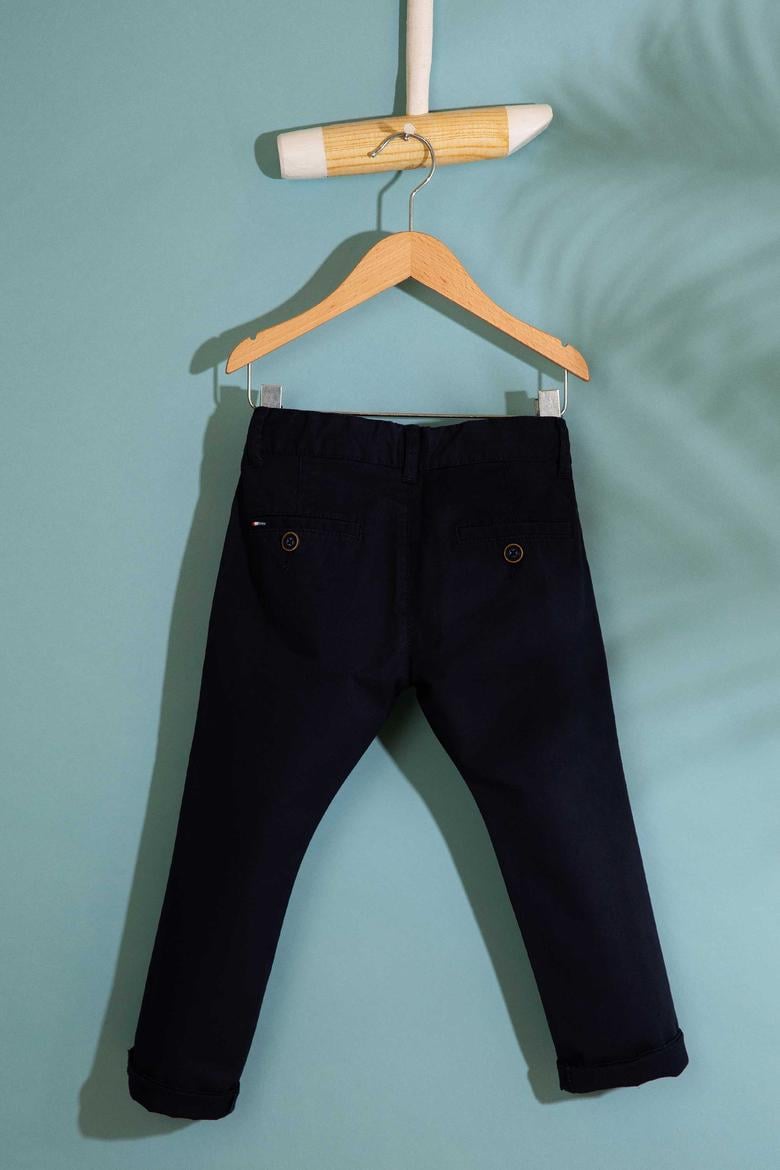 Erkek Çocuk Lacivert Kanvas Pantolon - 50198866015