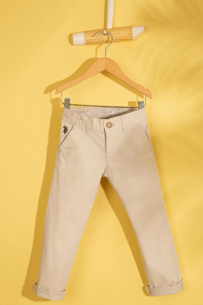 Erkek Çocuk Gri Chinos