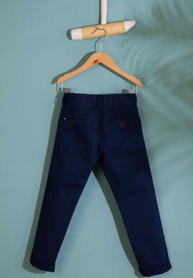 Erkek Çocuk İndigo Kanvas Pantolon - 50198866079