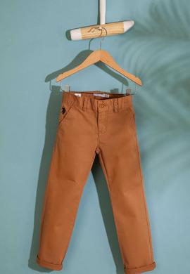 Erkek Çocuk Camel Kanvas Pantolon - 50198866089