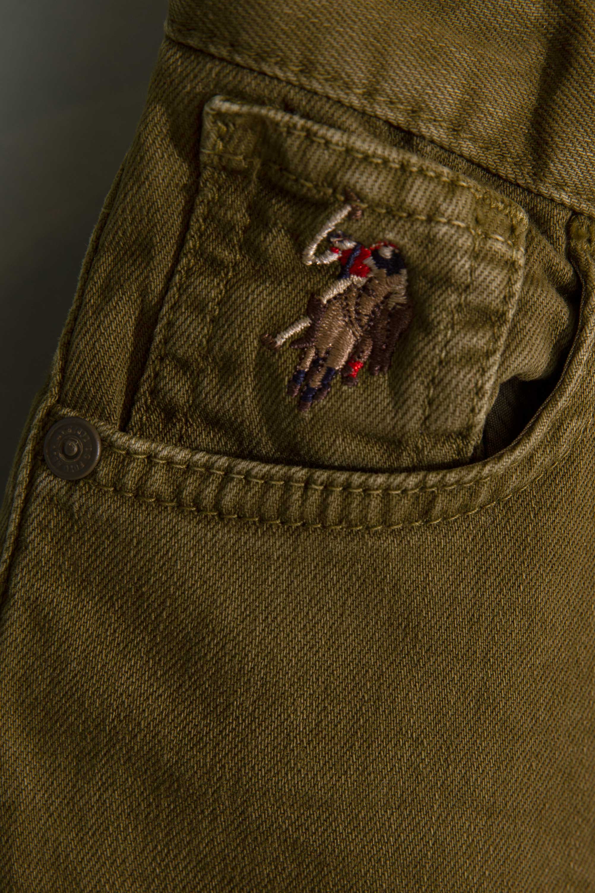 Erkek Çocuk Yeşil Chinos - Image 3