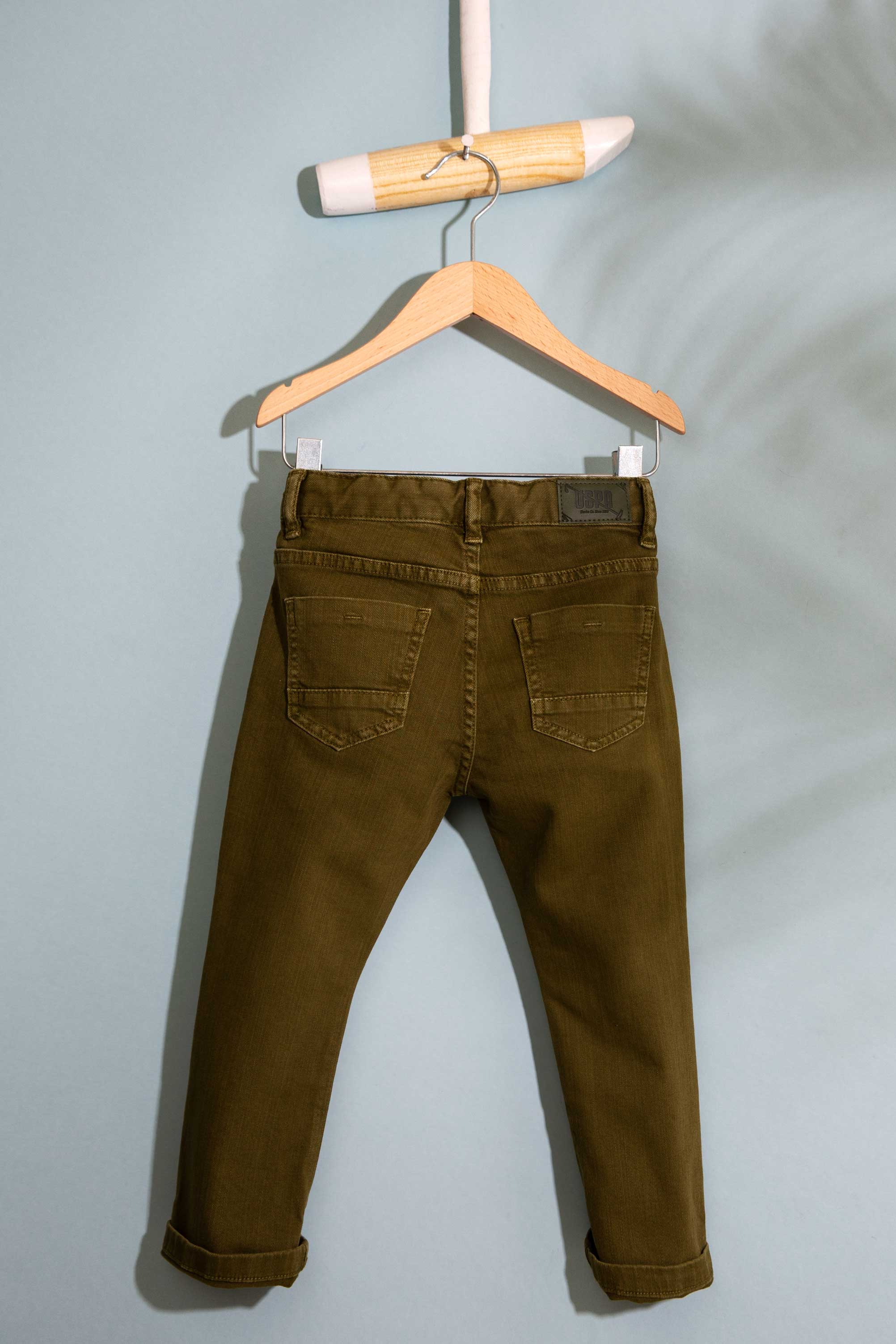 Erkek Çocuk Yeşil Chinos - Image 2