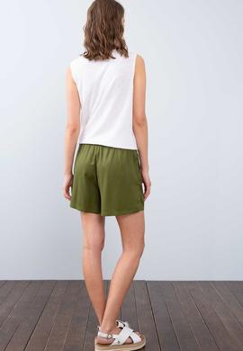 Kadın Haki Şort - 50198941030