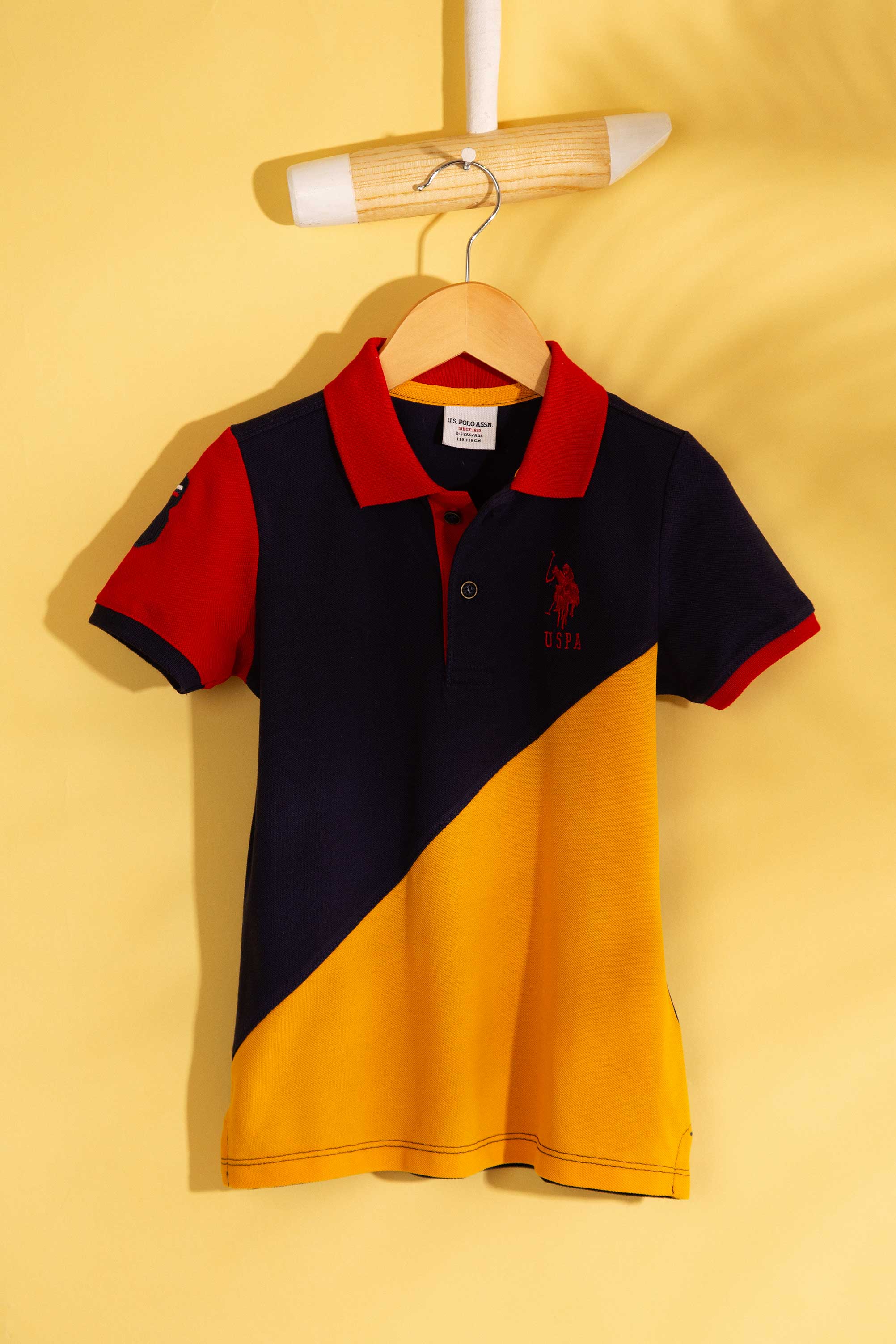 Erkek Çocuk Lacivert Polo Yaka Tişört