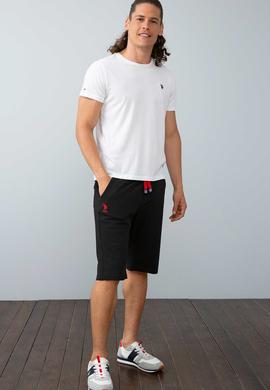 Erkek Siyah  Örme Şort - 50199141041