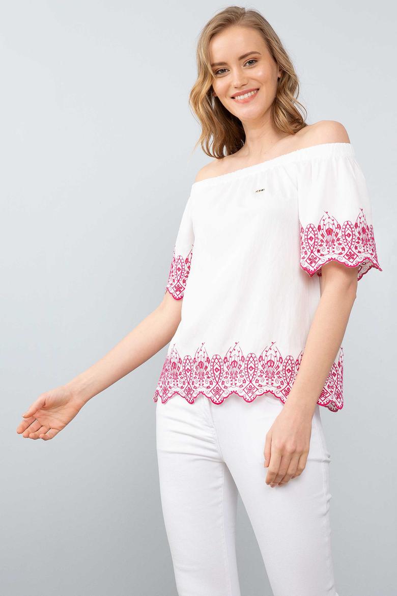 Kadın Beyaz Gömlek - 50199147014