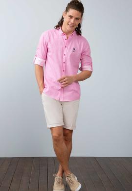Erkek Pembe Gömlek - 50199161004