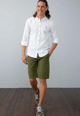 Erkek Yeşil Gömlek - 50199164028