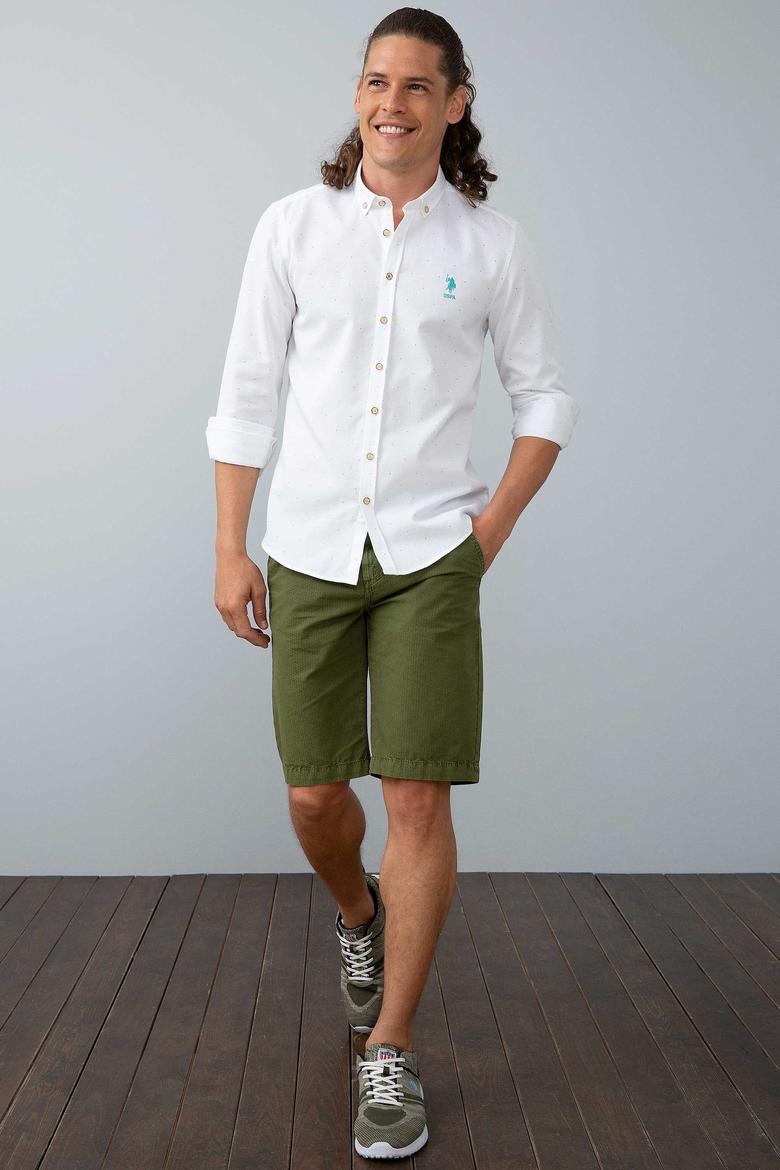 Erkek Yeşil Gömlek - 50199164028