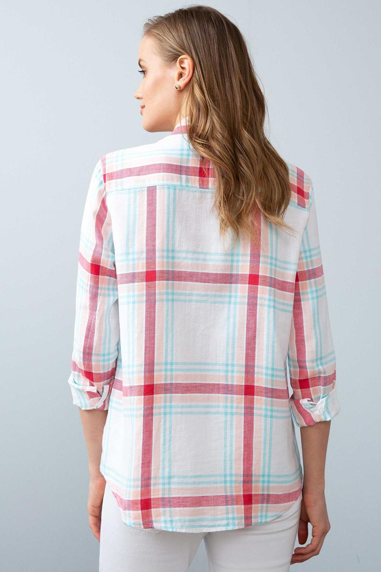 Kadın Yeşil Gömlek Uzunkol - 50199217010