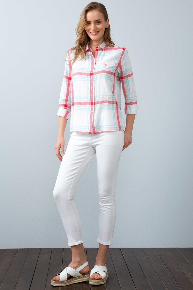 Kadın Yeşil Gömlek Uzunkol - 50199217010