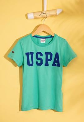 Erkek Çocuk Yeşil Bisiklet Yaka Tişört - 50199219067