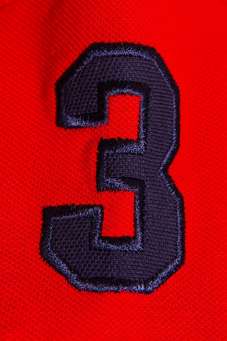 Erkek Çocuk Kırmızı Polo Yaka Tişört - 50199224045