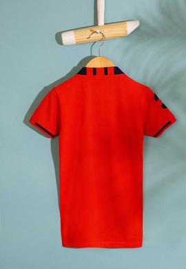 Erkek Çocuk Kiremit Polo Yaka Tişört - 50199224059