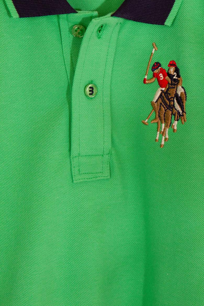 Erkek Çocuk Yeşil Polo Yaka Tişört - 50199224265