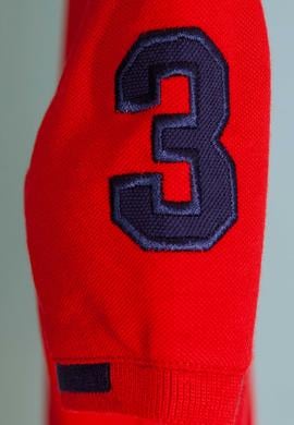 Erkek Çocuk Kırmızı Polo Yaka Tişört - 50199224277