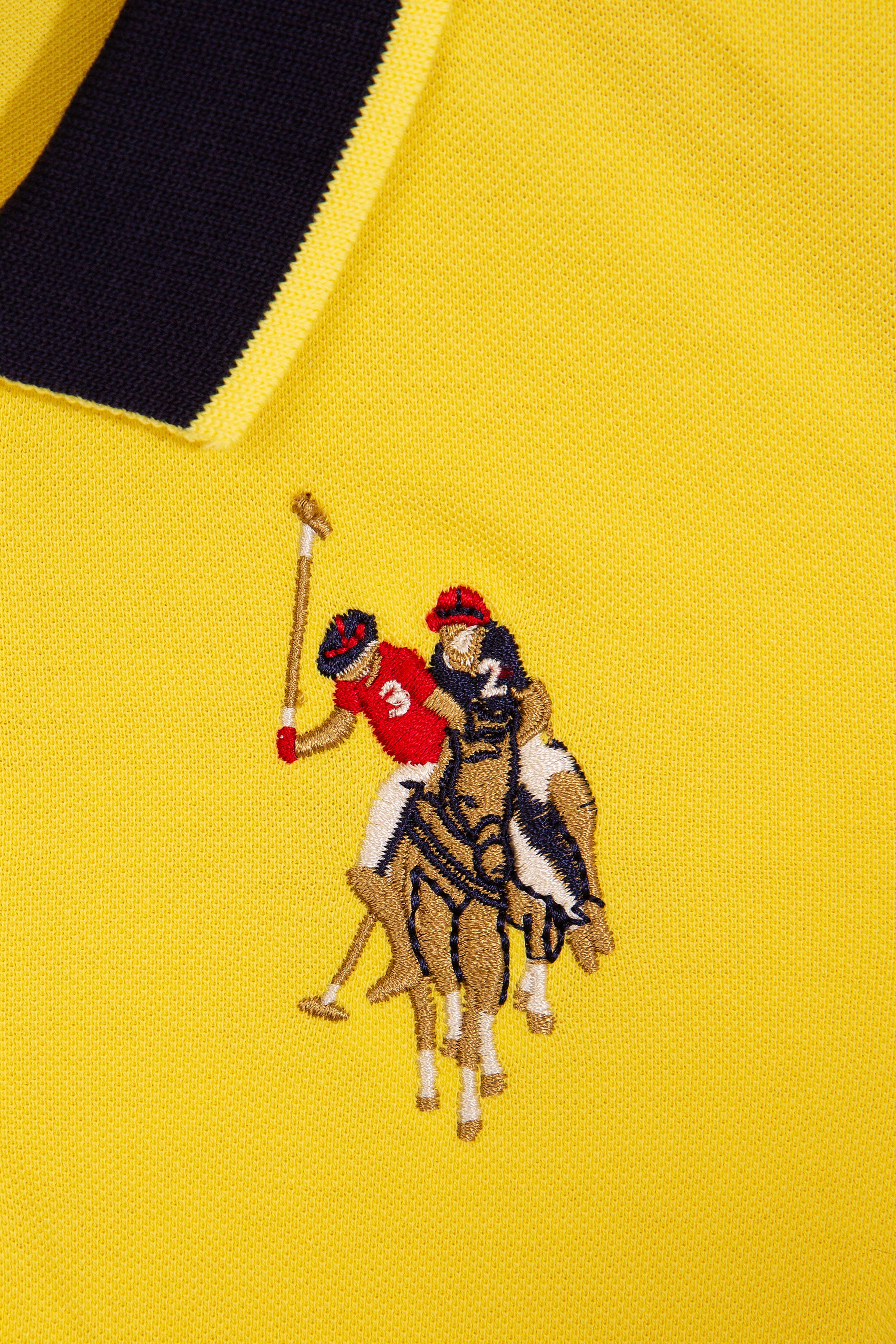 Erkek Çocuk Sarı Polo Yaka Tişört - Image 3