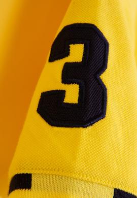 Erkek Çocuk Sarı Polo Yaka Tişört - 50199224287