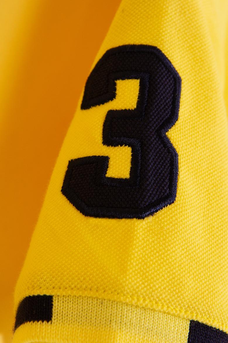 Erkek Çocuk Sarı Polo Yaka Tişört - 50199224287