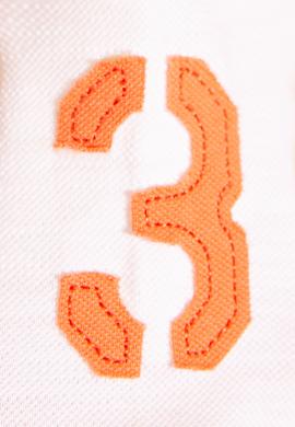 Çocuk Beyaz Bisiklet Yaka Tişört - 50199225045