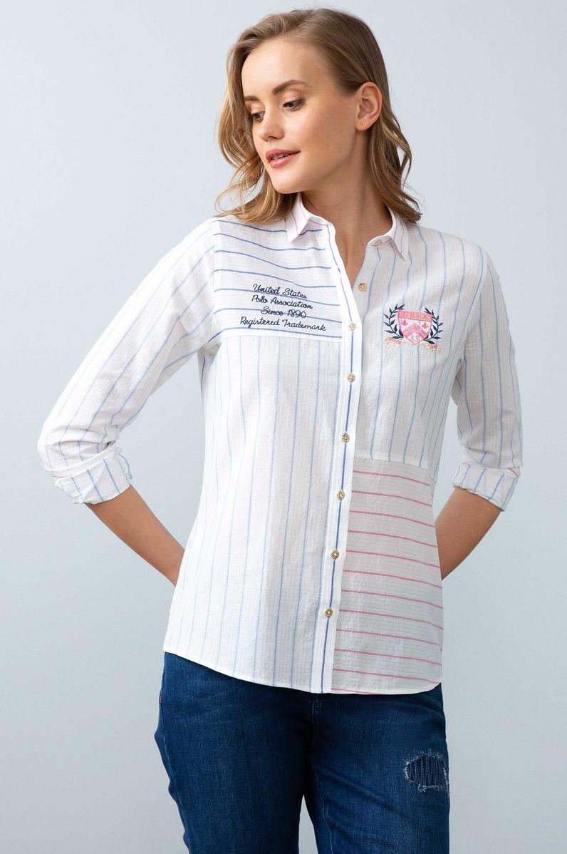 Kadın Pembe Gömlek Uzunkol