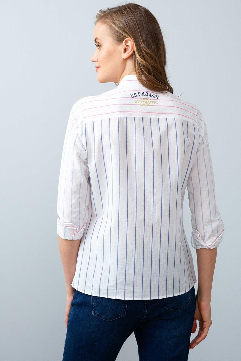 Kadın Pembe Gömlek Uzunkol - 50199261018