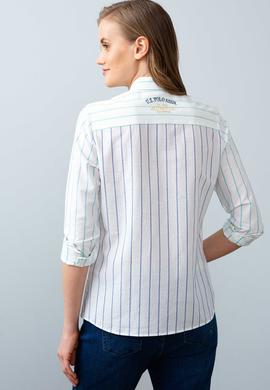 Kadın Yeşil Gömlek Uzunkol - 50199261027