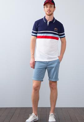 Erkek Lacivert Polo Yaka T-Shirt - 50199293026