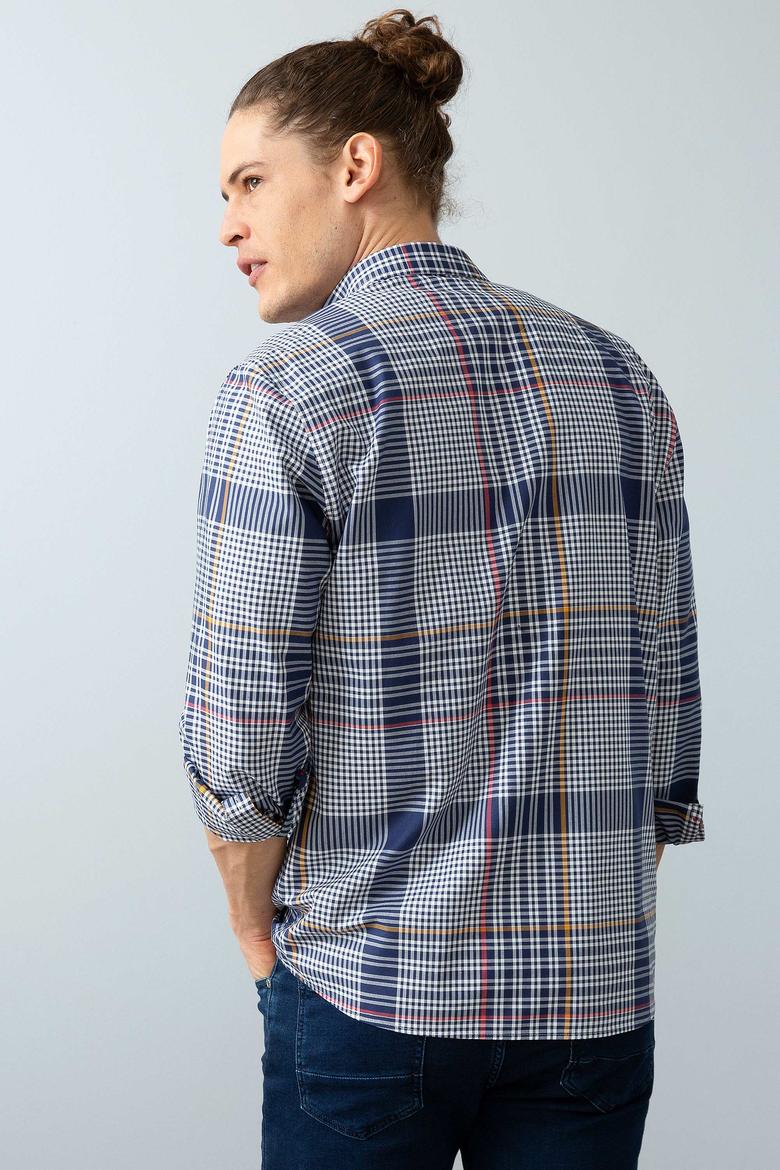 Erkek Lacivert Gömlek - 50199339001