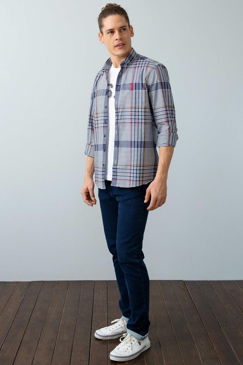 Erkek Lacivert Gömlek - 50199339001