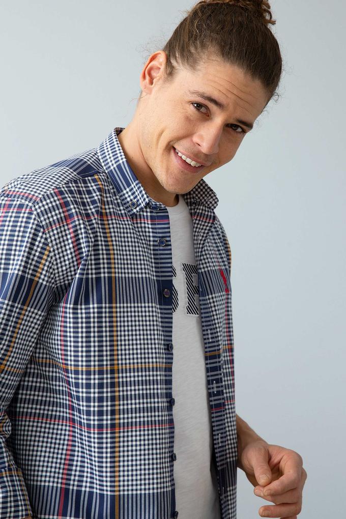 Erkek Lacivert Gömlek