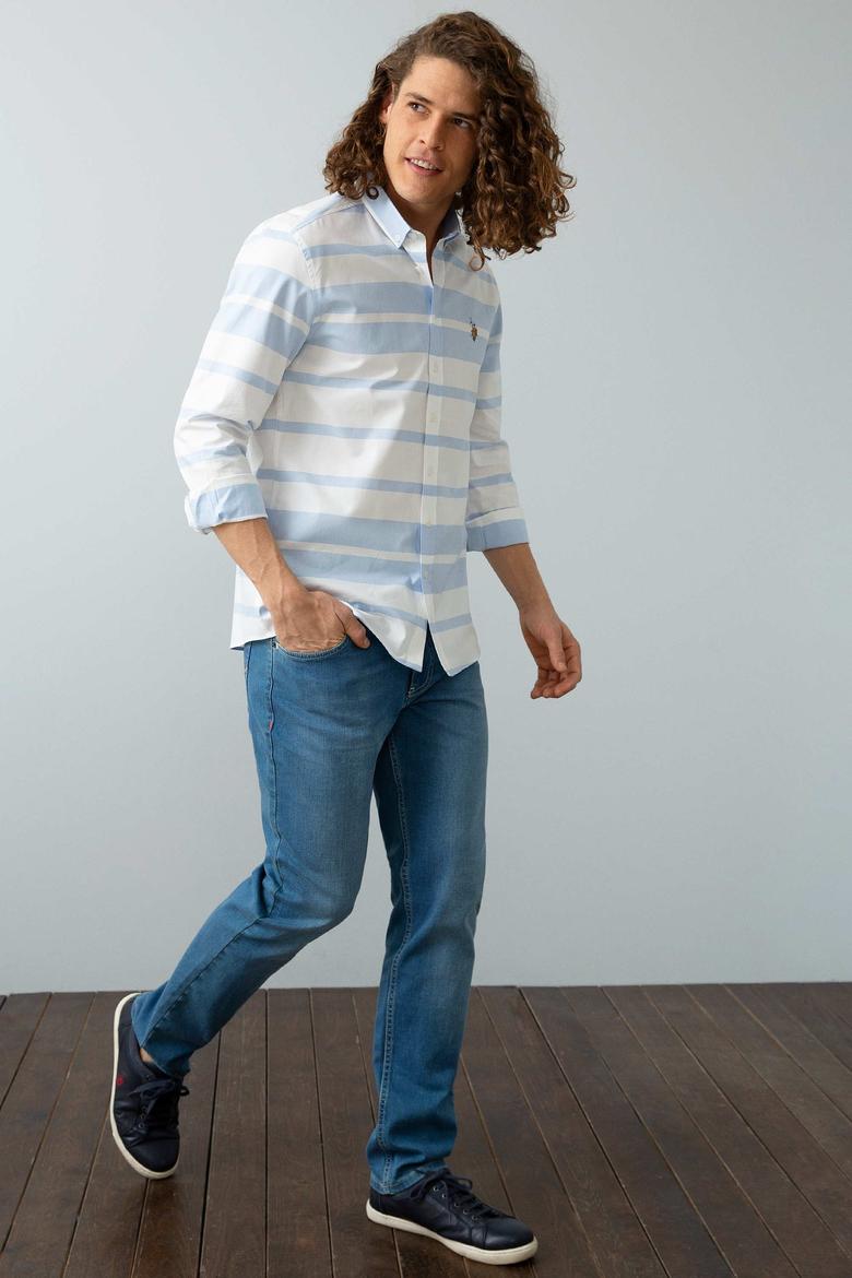 Erkek Mavi Gömlek - 50199343010