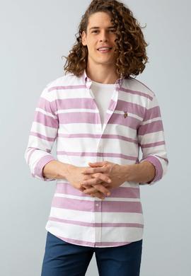Erkek Pembe Gömlek - 50199343019
