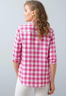 Kadın Pembe Gömlek Uzunkol - 50199347002