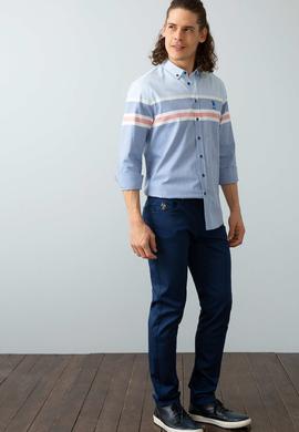 Erkek Mavi Gömlek - 50199349010