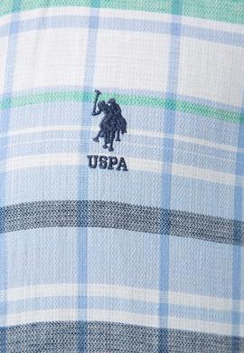 Erkek Mavi Ekoseli Gömlek Uzunkol - 50199365008