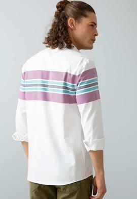 Erkek Menekşe Uzun Kollu Gömlek - 50199369001