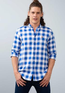 Erkek Mavi Gömlek - 50199376003