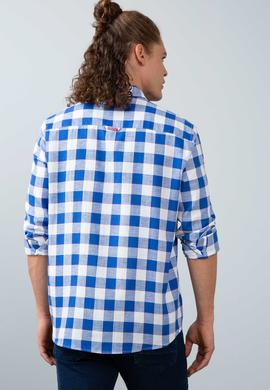 Erkek Mavi Gömlek - 50199376003